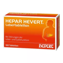 HEPAR HEVERT Maksatabletit, 100 kpl