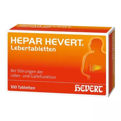 HEPAR HEVERT Maksatabletit, 100 kpl