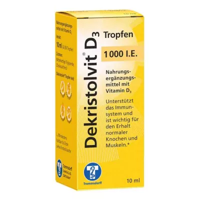 Dekristolvit D3 1000 IU tippaa, 10 ml