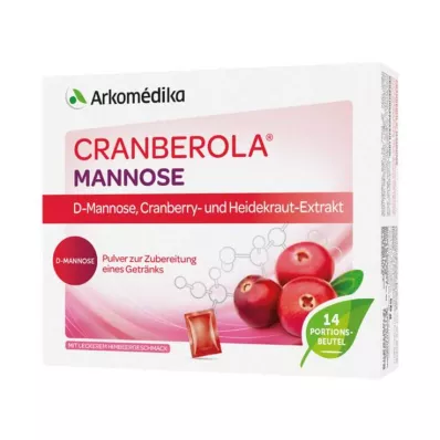 CRANBEROLA Mannoosi Suun kautta otettava valmiste, 14X4 g