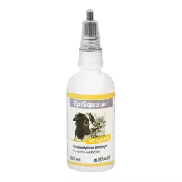 EPISQUALAN Korvapuhdistusaine koirille/kissoille, 1 x 100 ml