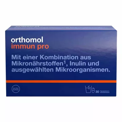 ORTHOMOL Immune pro rakeet/kapseleiden yhdistelmäpakkaus, 30 kpl ORTHOMOL Immune pro rakeet/kapseleiden yhdistelmäpakkaus, 30 kpl