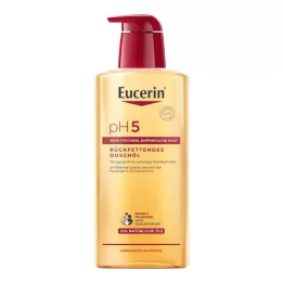 EUCERIN pH5 Suihkuöljy herkälle iholle, pumppu, 400 ml