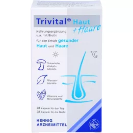 TRIVITAL Skin+Hair kapselit, 56 kpl