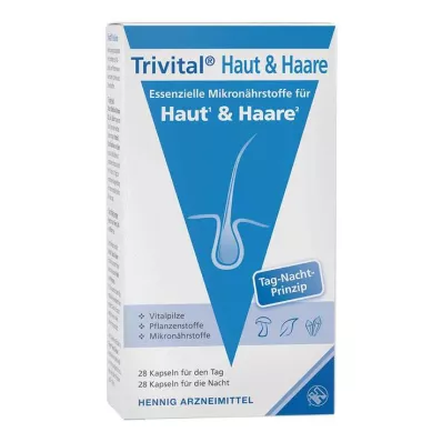 Trivital skin + hiuskapselit, 56 kpl Trivital skin + hiuskapselit, 56 kpl
