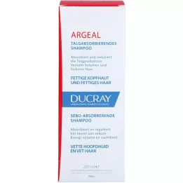DUCRAY ARGEAL Shampoo rasvaisia hiuksia vastaan, 200 ml