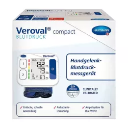 VEROVAL pienikokoinen ranneverenpainemittari, 1 kpl