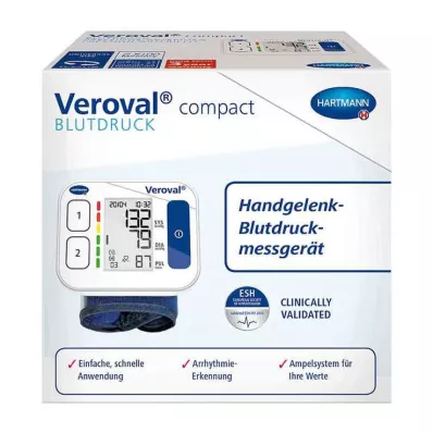 VEROVAL pienikokoinen ranneverenpainemittari, 1 kpl