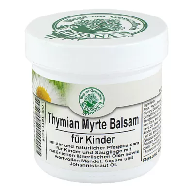 THYMIAN MYRTE Balsamia lapsille Resana, 100 ml