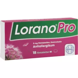 LORANOPRO 5 mg kalvopäällysteiset tabletit, 18 kpl