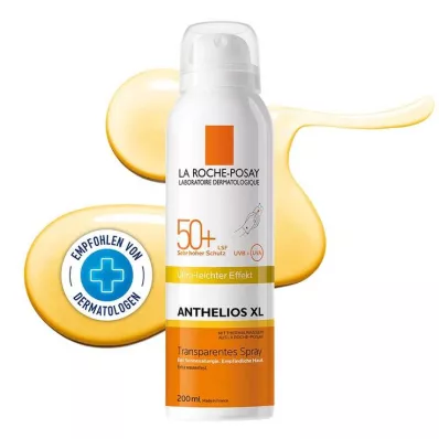 La Roche-Posay Anthelios XL LSF 50 + läpinäkyvä suihke, 200 ml