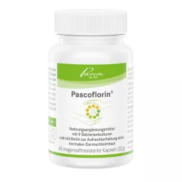 PASCOFLORIN enteropäällysteiset kapselit, 60 kpl