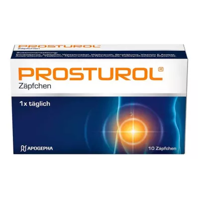 PROSTUROL peräpuikko, 10 kpl PROSTUROL peräpuikko, 10 kpl
