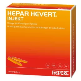 HEPAR HEVERT injektioampullia, 100X2 ml