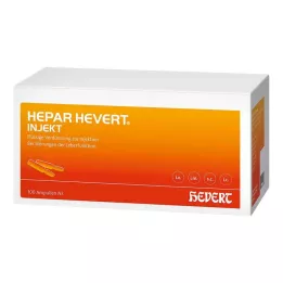 HEPAR HEVERT injektioampullia, 100X2 ml