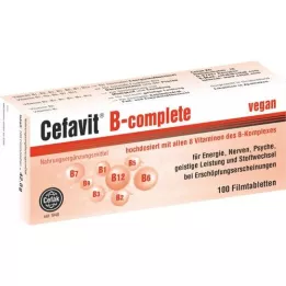CEFAVIT B-complete kalvopäällysteiset tabletit, 100 kpl