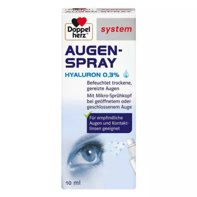 Doppelherz Eye Spray Hyaluronic 0,3% järjestelmä, 10 ml