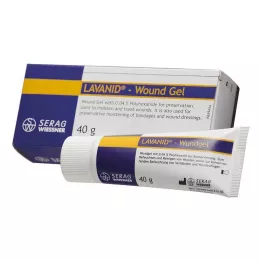 LAVANID Haavageeli, jossa on 0,04 % poliheksanidia, 1X40 g