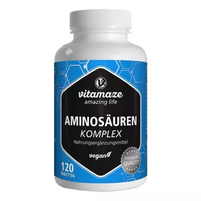 Aminohappokompleksi vegaaniset tabletit, 120 kpl Aminohappokompleksi vegaaniset tabletit, 120 kpl