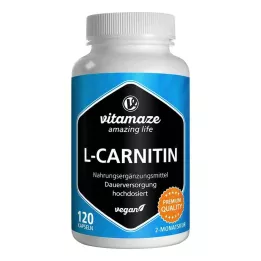 L-CARNITIN 680 mg vegaaniset kapselit, 120 kpl