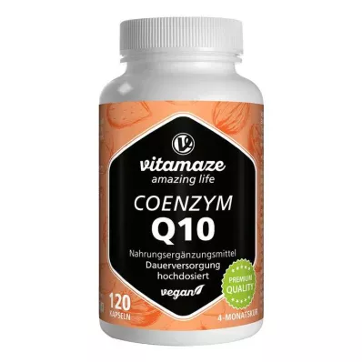 COENZYM Q10 200 mg vegaaniset kapselit, 120 kpl