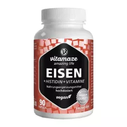 EISEN 20 mg+Histidiini+Vitamiinit C/B9/B12 Kapselit, 90 kpl