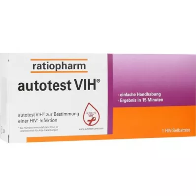AUTOTEST VIH HIV-Self-test ratiopharm, 1 kpl