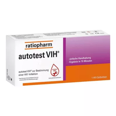 Automaattinen testi VIH HIV-itsetesti ratiopharm, 1 kpl