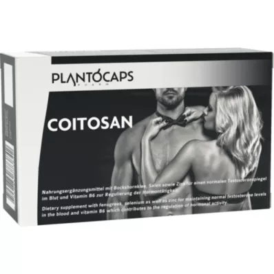 PLANTOCAPS COITOSAN Kapselit, 60 kpl