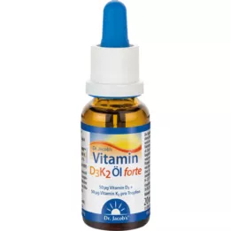 VITAMIN D3K2 Oil forte -tipat, 20 ml