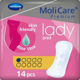 MOLICARE Premium lady pad 1 drop, 14 kpl