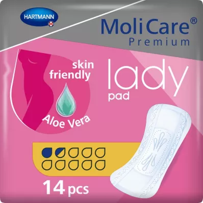 MOLICARE Premium lady pad 1.5 tippaa, 14 kpl