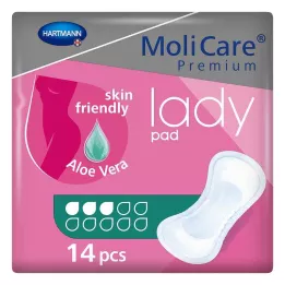MOLICARE Premium lady pad 3 tippaa, 14 kpl