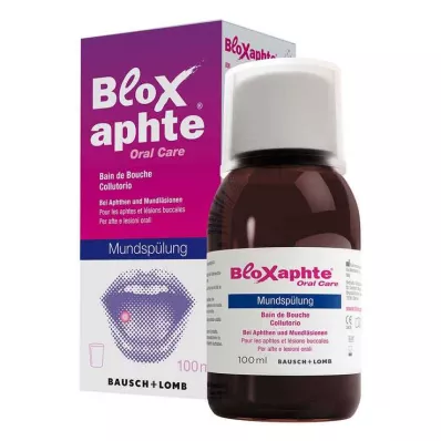 BloXaphte® Oral Care suuvesi syöpähaavojen ja suun vammojen hoitoon, 100 ml BloXaphte® Oral Care suuvesi syöpähaavojen ja suun vammojen hoitoon, 100 ml