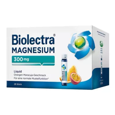 BIOLECTRA Magnesium 300 mg neste, 28 kpl BIOLECTRA Magnesium 300 mg neste, 28 kpl