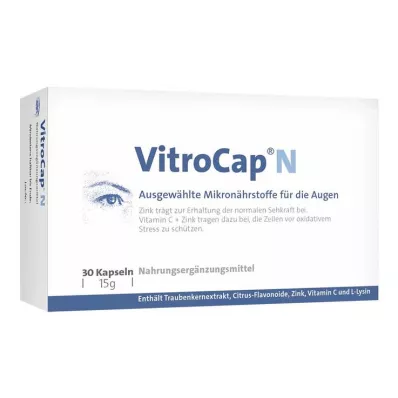 VITROCAP N kapselit, 30 kpl VITROCAP N kapselit, 30 kpl