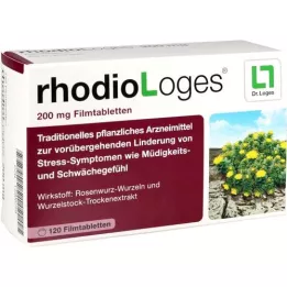 RHODIOLOGES 200 mg kalvopäällysteiset tabletit, 120 kpl