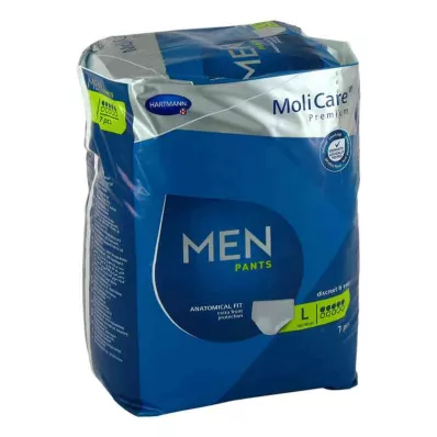 MOLICARE Premium MEN Housut 5 tippaa L, 7 kpl MOLICARE Premium MEN Housut 5 tippaa L, 7 kpl