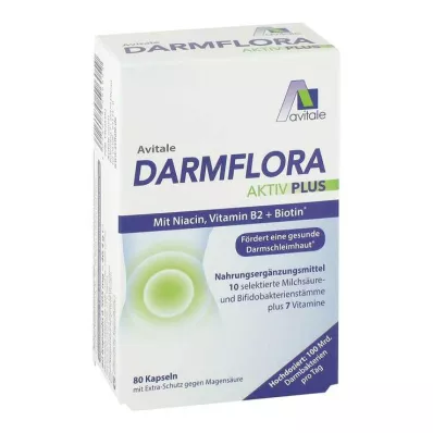 DARMFLORA Active Plus 100 miljardia bakteeria+7 vitamiinia, 80 kpl DARMFLORA Active Plus 100 miljardia bakteeria+7 vitamiinia, 80 kpl