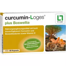 CURCUMIN-LOGES plus Boswellia-kapselit, 60 kapselia
