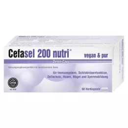 CEFASEL 200 nutri seleenikapselit, 60 kpl