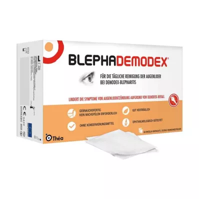 BLEPHADEMODEX Steriilit pyyhkeet, 30 kpl BLEPHADEMODEX Steriilit pyyhkeet, 30 kpl