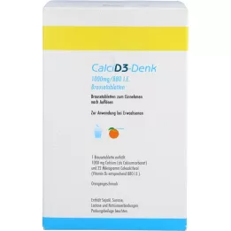 CALCI D3-Denk 1,000 mg/880 I.U. Poreilevat tabletit, 120 kpl