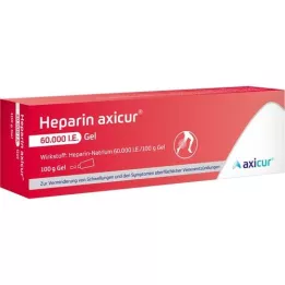 HEPARIN AXICUR 60 000 I.U. geeliä, 100 g