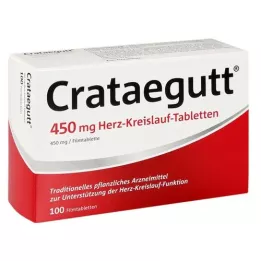 CRATAEGUTT 450 mg sydän- ja verisuonitabletit, 100 kpl