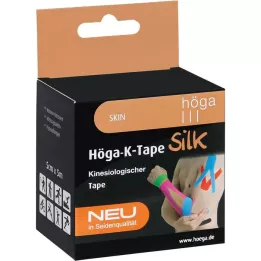 HÖGA-K-TAPE Silk 5 cmx5 m l.fr.skin kinesioteippi, 1 kpl