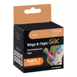 HÖGA-K-TAPE Silk 5 cmx5 m l.fr.skin kinesioteippi, 1 kpl