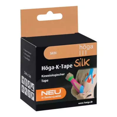 Höga-K-Tape Silk 5 cmx5 m ihokinesiologinen teippi, 1 kpl
