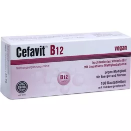 CEFAVIT B12-purutabletit, 100 kpl