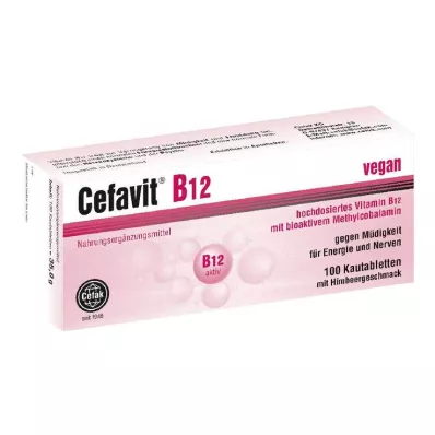 Cefavit B12 purutabletit, 100 kpl Cefavit B12 purutabletit, 100 kpl